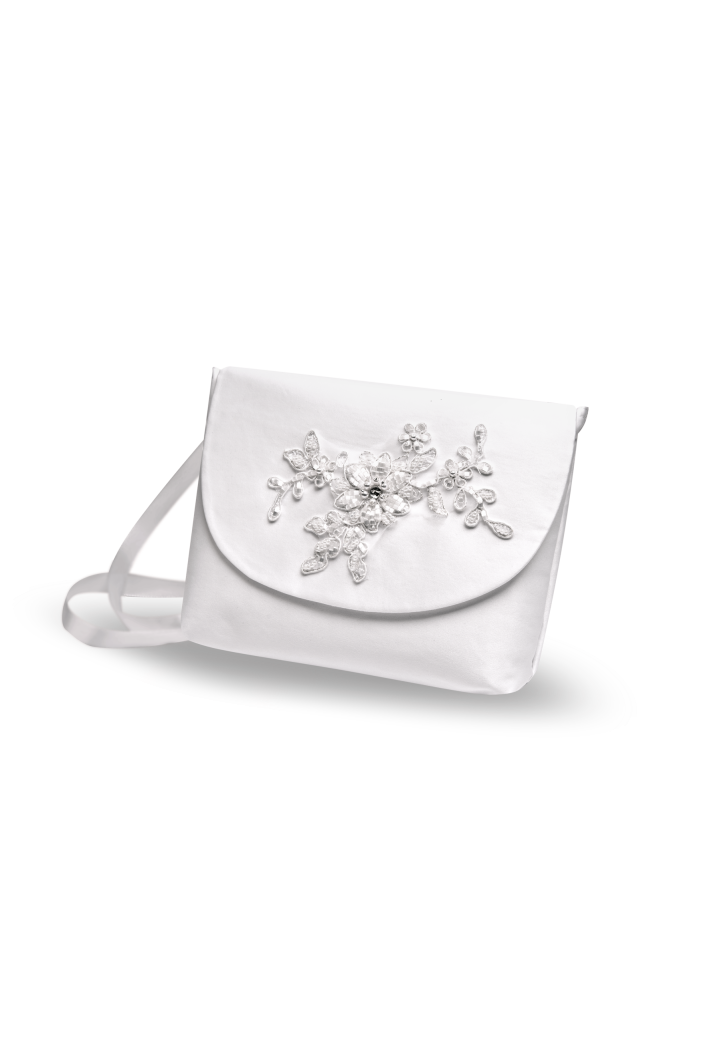 Torebka koperta 062 - komunijna torebka dla dziewczynki -  MK Maryla