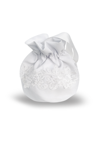 Kommunionbeutel mit Blumenband