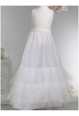 Long stiffened petticoat - communion petticoats for MK Maryla dresses