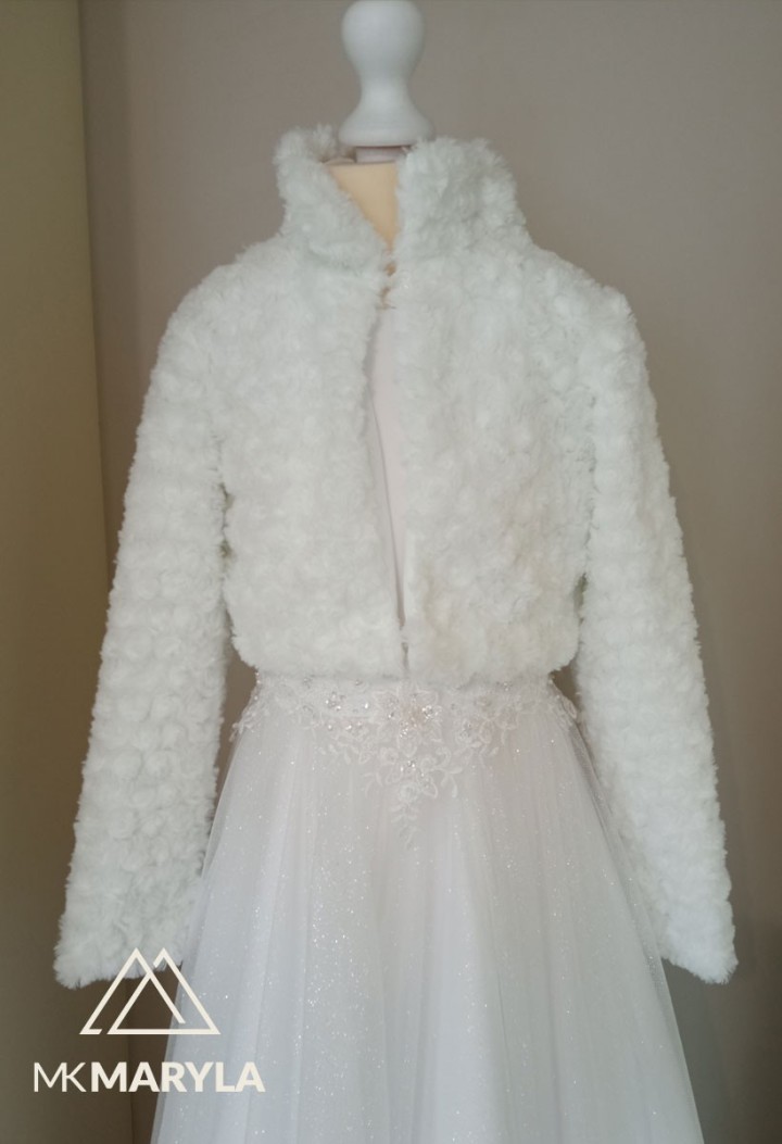 Ciepłe bolerko do Pierwszej Komunii prosto od producenta  MKMaryla