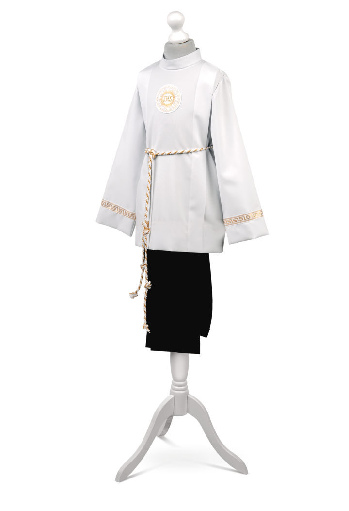 Krótka komża komunijna chłopięca - bogaty wybór strojów komunijnych - MKMaryla