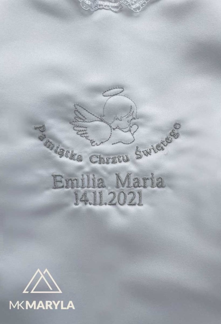 Szatka do chrztu 096 - chrzest z MK Maryla