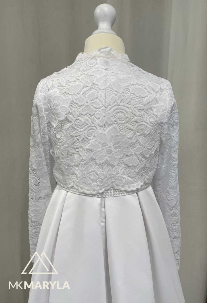 Das perfekte Accessoire zur Kommunion - Spitzenbolero 027 MKMaryla