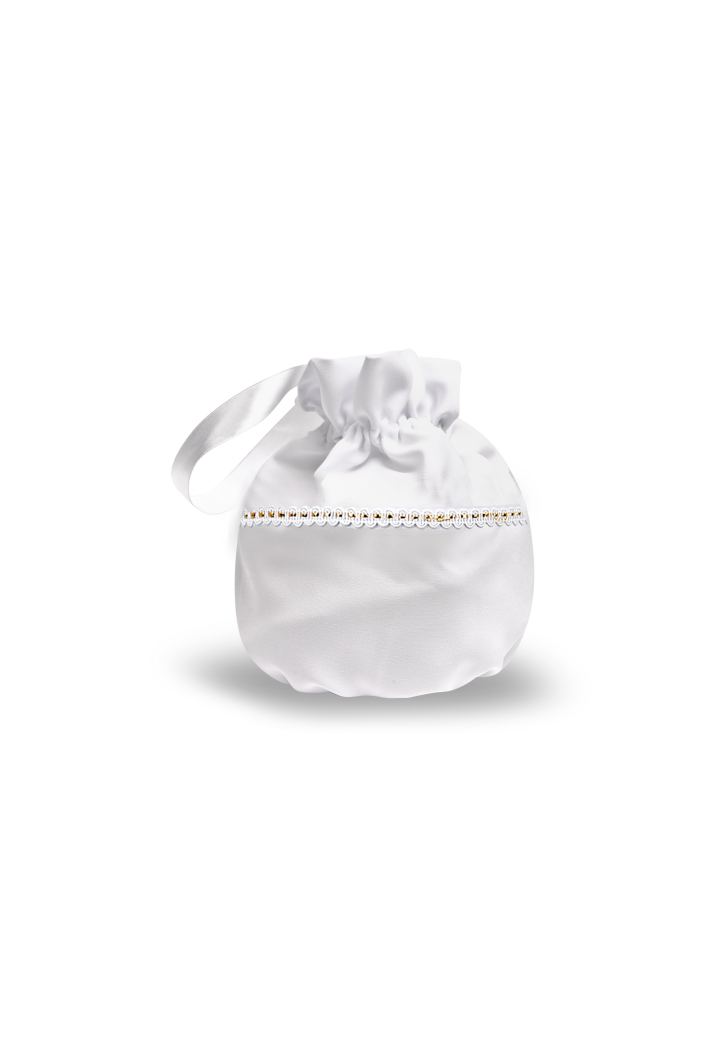 Torebka woreczek 016 - dodatki Komunijne dla dziewczynki - MKMaryla