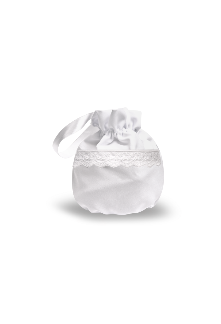 Kommunionbeutel mit zarter Spitze 096 - MKMaryla