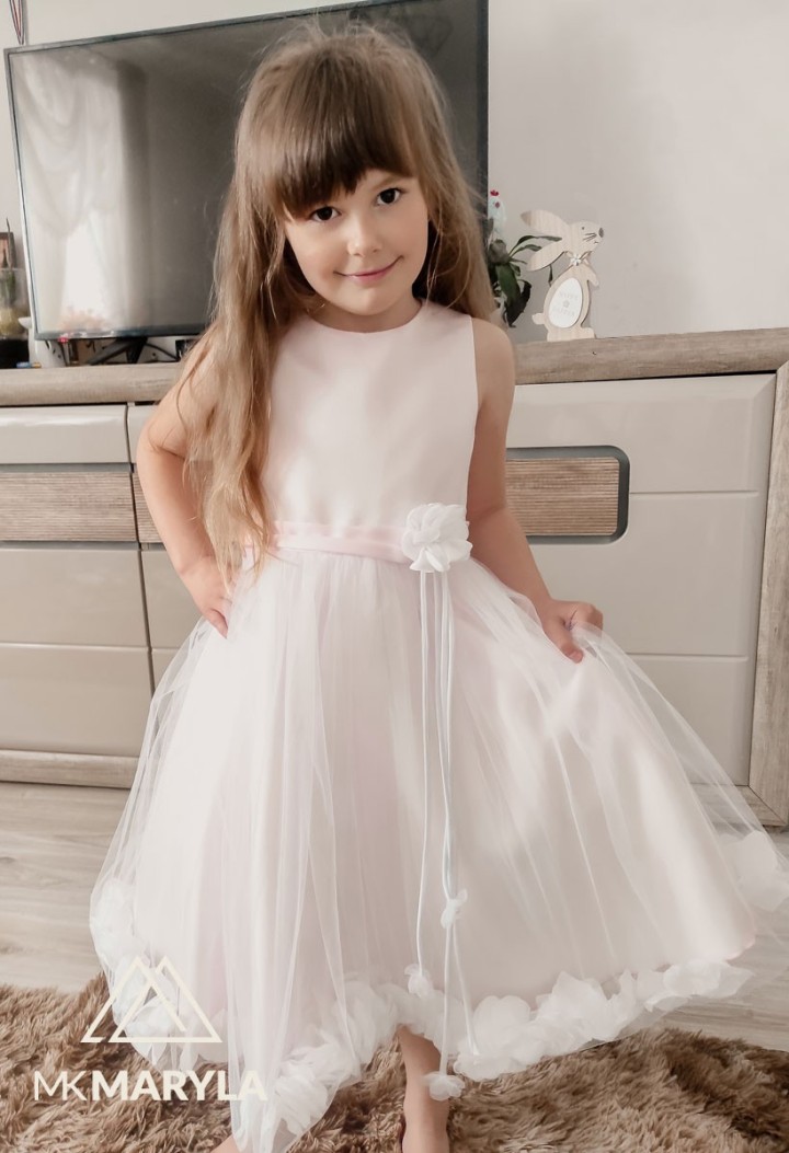 rose petal dress