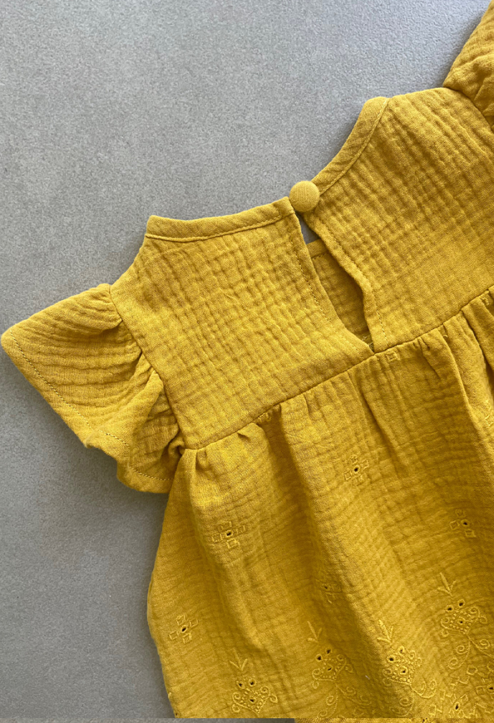 muslin dress 100% cotton