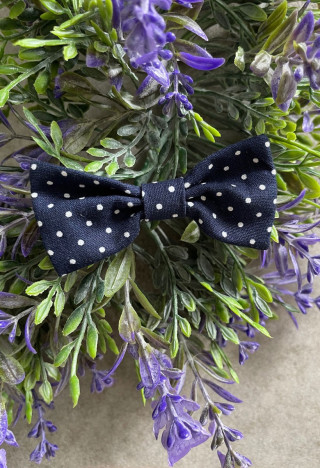 muszka chłopięca kropeczki