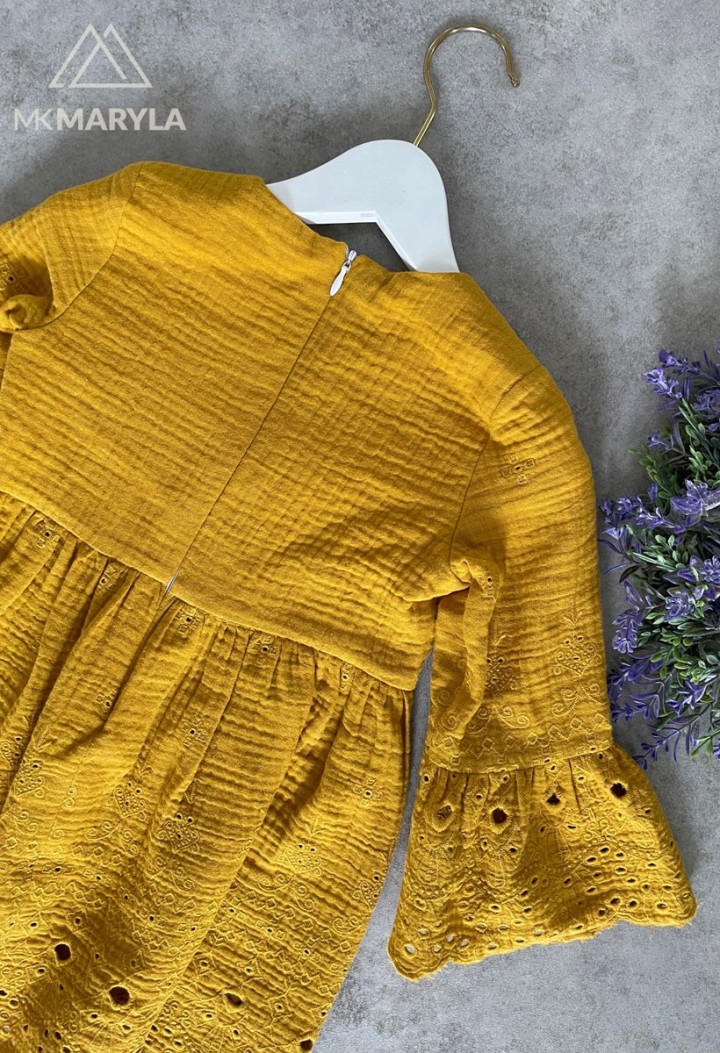 Baumwollkleid für den Sommer