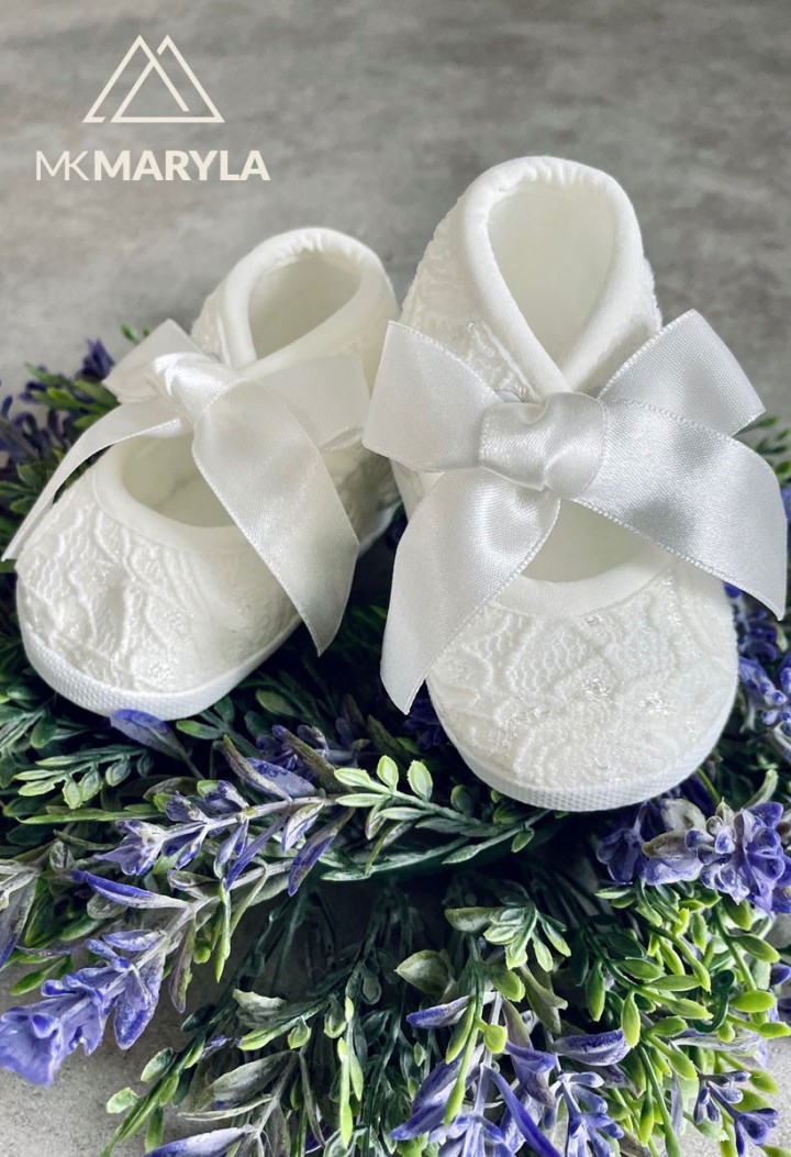 christening shoes for baby girl lace up
