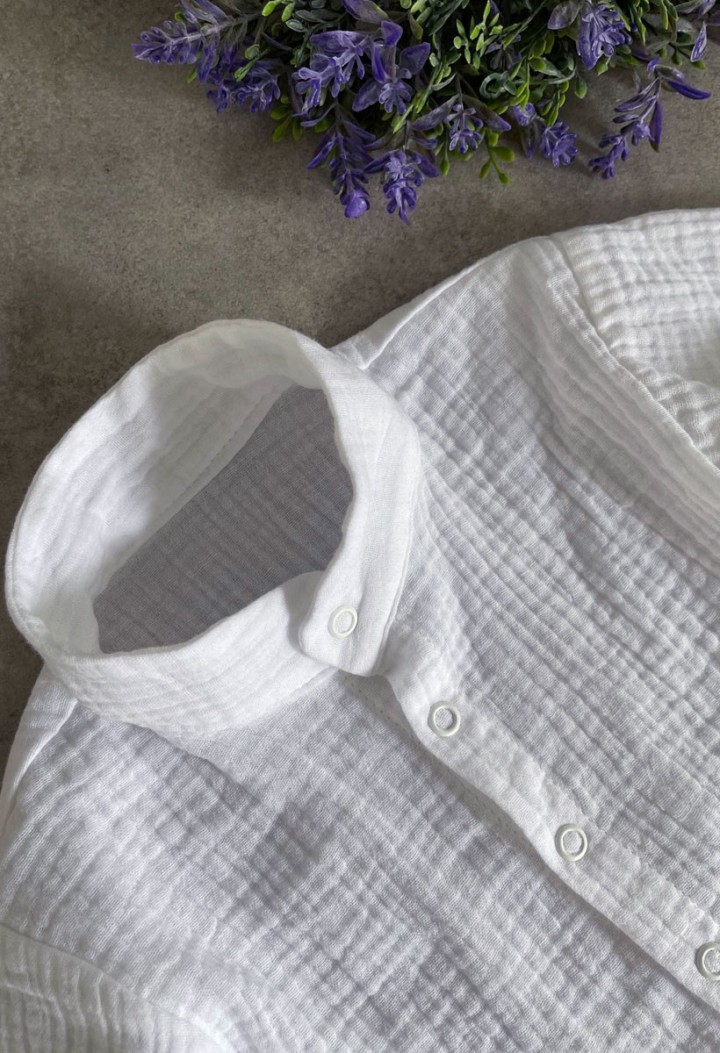 Musselinhemd für Jungen