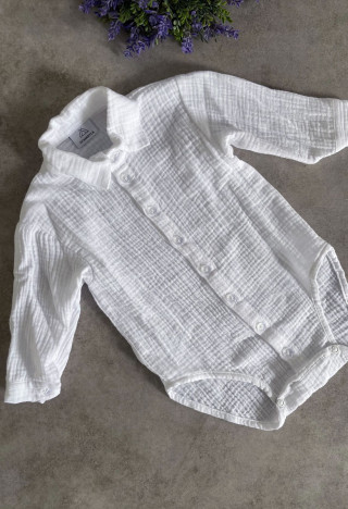 Bodysuit für Jungen aus Musselin