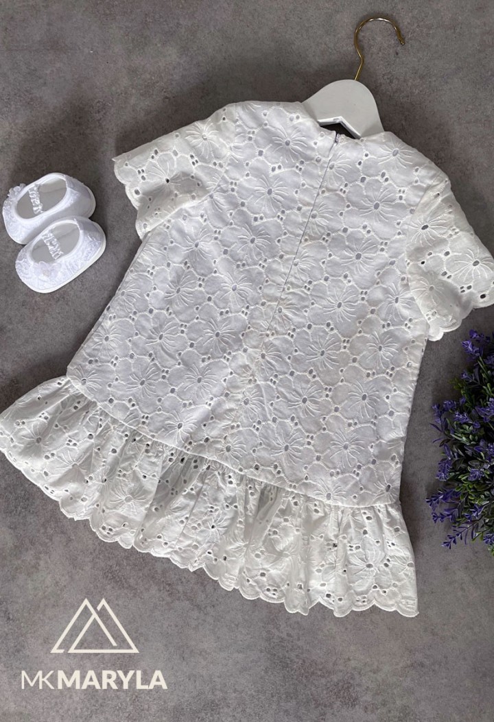 floral dress white
