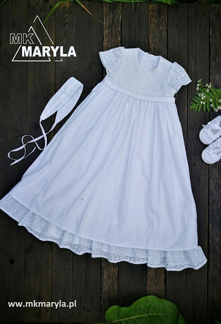 christening cotton dress
