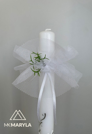 Okapnik 009 do świecy - do chrztu - okapnik do komunii - MKMaryla