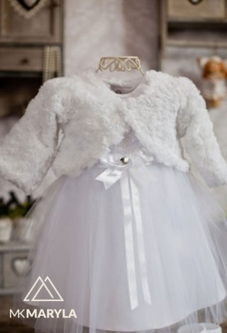 Warm bolero for a christening or for a birthday party - MKMaryla