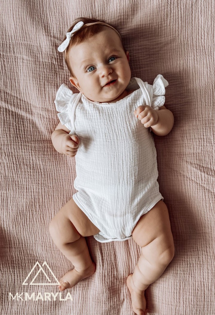 Schneewittchen Musselin Bodysuit für Baby Mädchen - MKMaryla