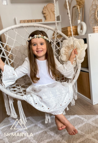 Musselin-Kleid für den Sommer