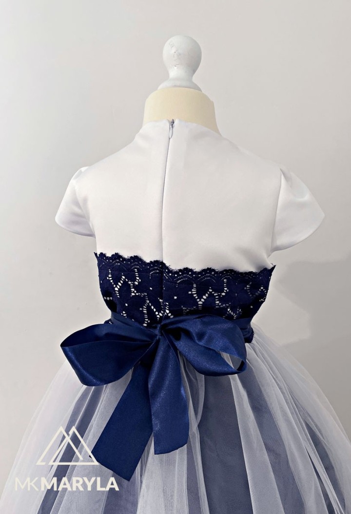 Sukienka okolicznościowa Maja ROZ-086 - sukienki pokomunijne MK Maryla