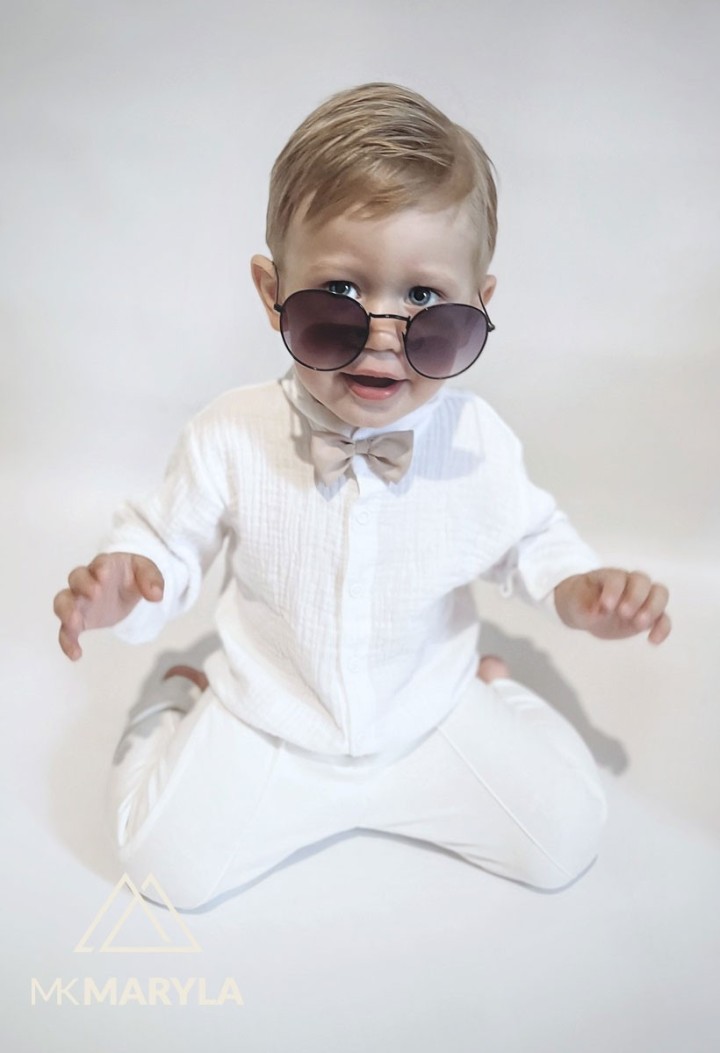 koszula muślinowa biała