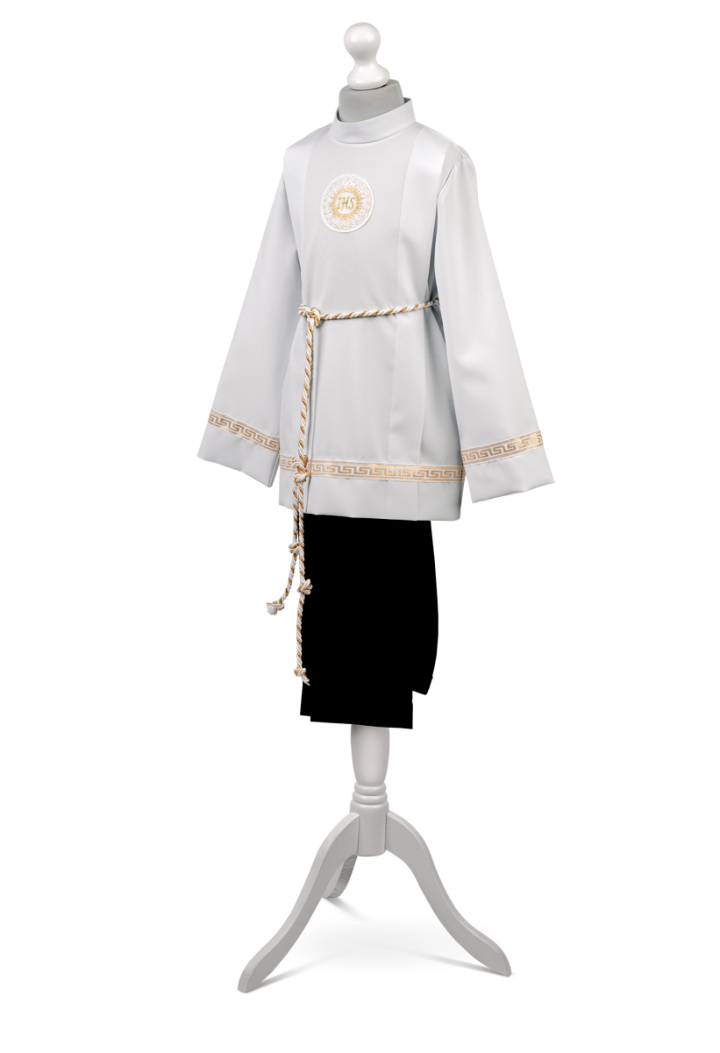 Short communion alb Bartosz 003 MKMaryla