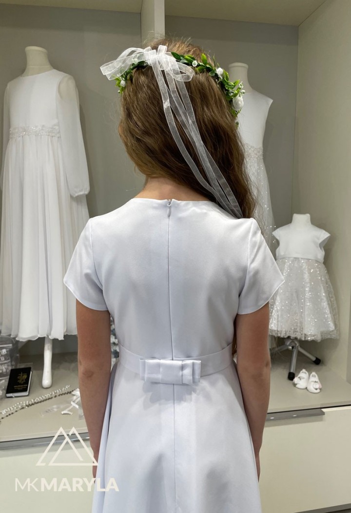 Komunijna sukienka dla dziewczynki - Marta 052 - MKMaryla