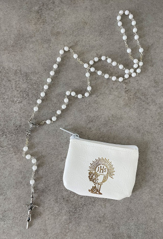 różaniec komunijny