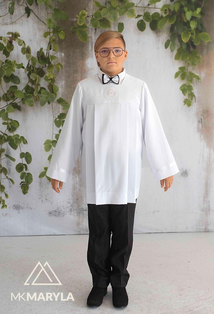 Short communion vestment without collar Marek 159 - MKMaryla