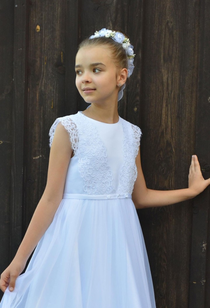 white after-wedding dress Klara 051 - MK Maryla