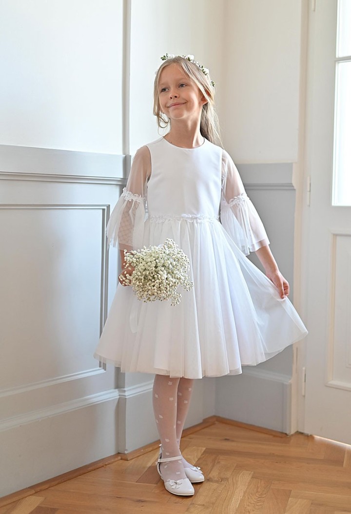 sukienka pokomunijna boho