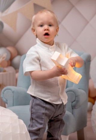 koszula muślinowa chłopięca