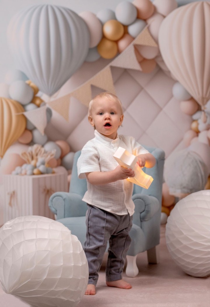 koszula muślinowa dla chłopca