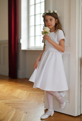 after-wedding dress white