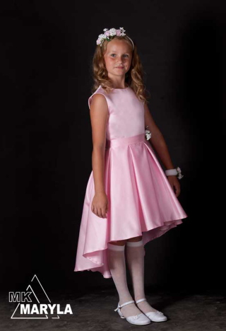 Sukienka okolicznościowa Lisa Róż - sukienki pokomunijne MK Maryla