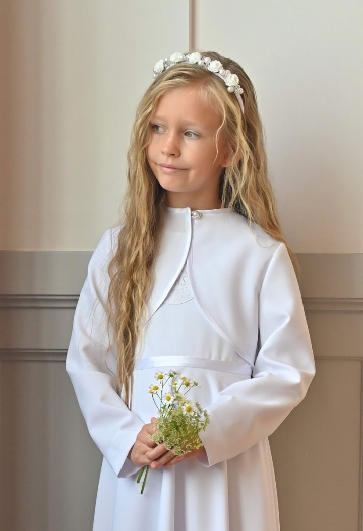 Bolerko zapinane streczowe - szyte na wymiar MKMaryla