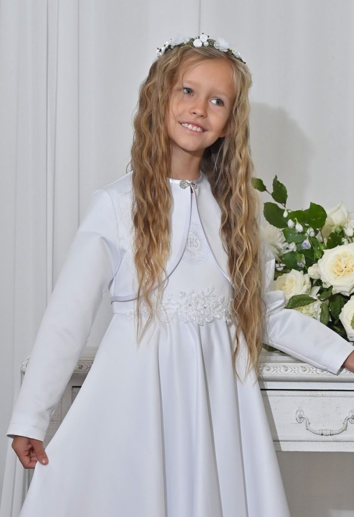 Communion bolero with button closure - MKMmaryla