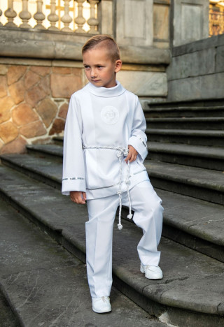 Komża komunijna dla chłopca na uroczystość komunijną - Antoś 001 - MKMaryla