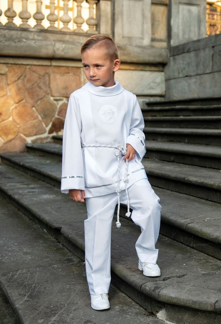 Komża komunijna dla chłopca na uroczystość komunijną - Antoś 001 - MKMaryla