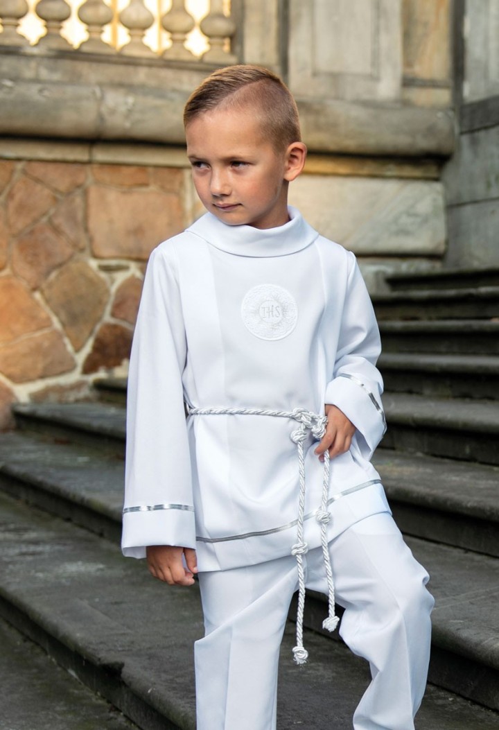 Klasyczna komża do Pierwszej Komunii Antoś SR 001 - MKMaryla