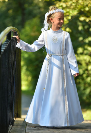 sukienka komunijna liturgiczna