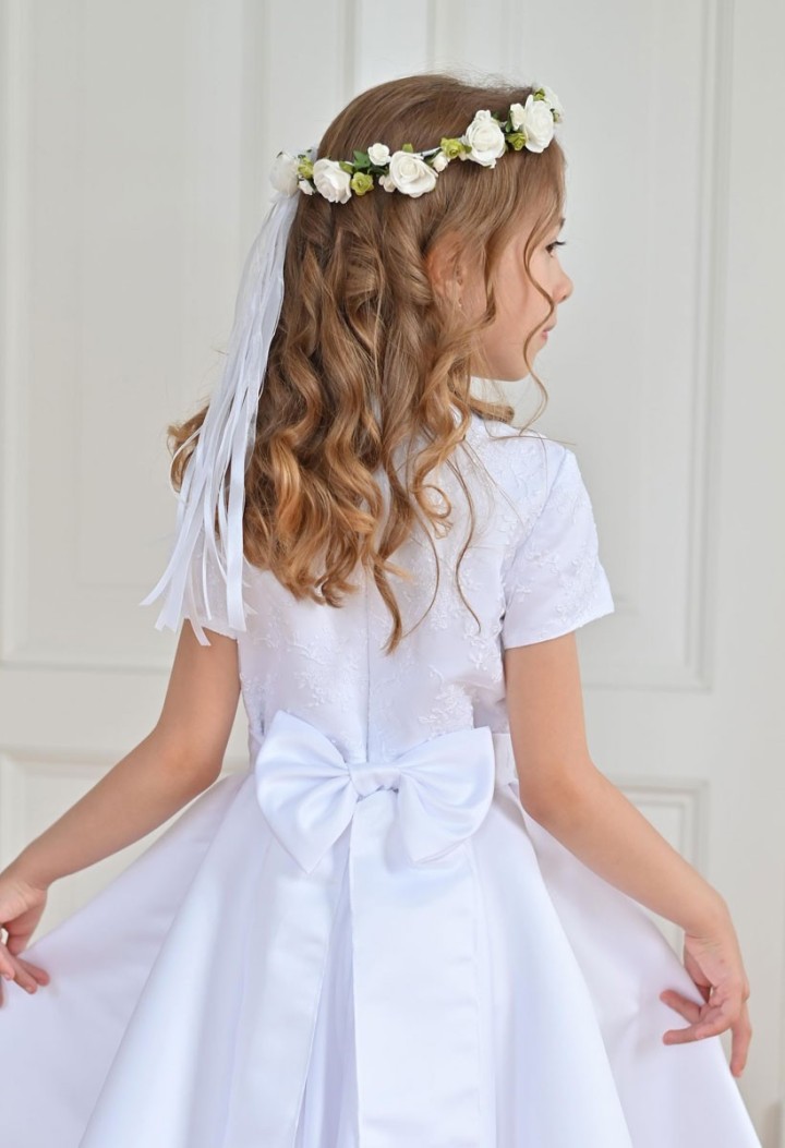 Efektowna sukienka komunijna prosto od producenta - Alicja 065- MKMaryla