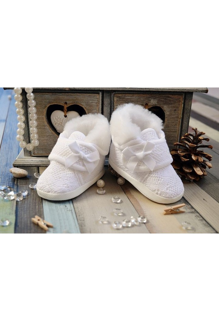 christening baby girl shoes winter