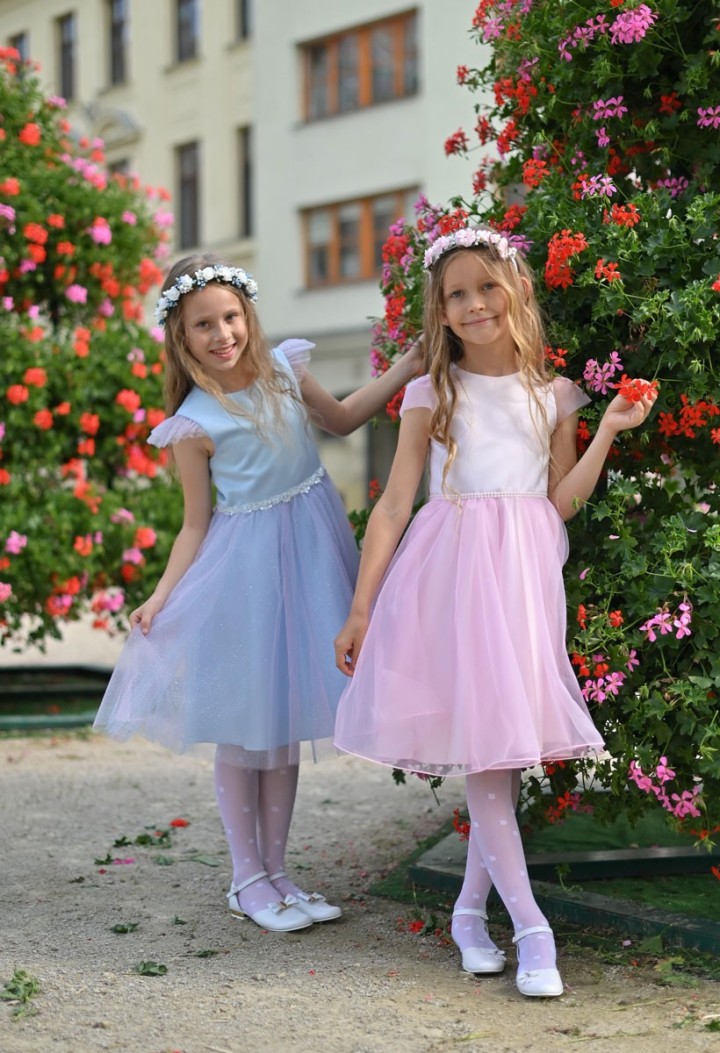 After-Wedding-Kleid rosa