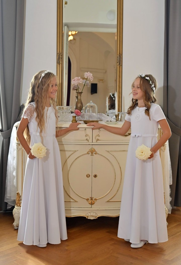 Przepiękna sukienka do pierwszej komunii - Marta 181 - MKMaryla