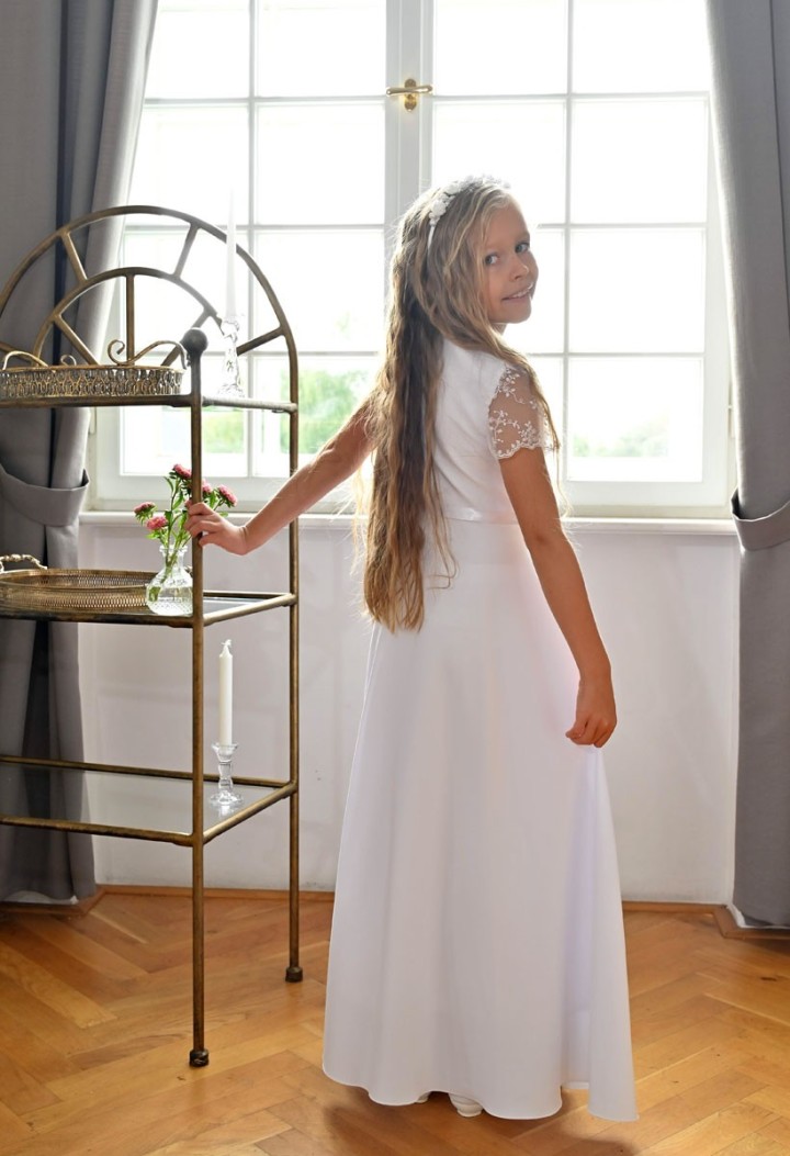 Delikatna sukienka komunijna - Marta 181 - MKMaryla
