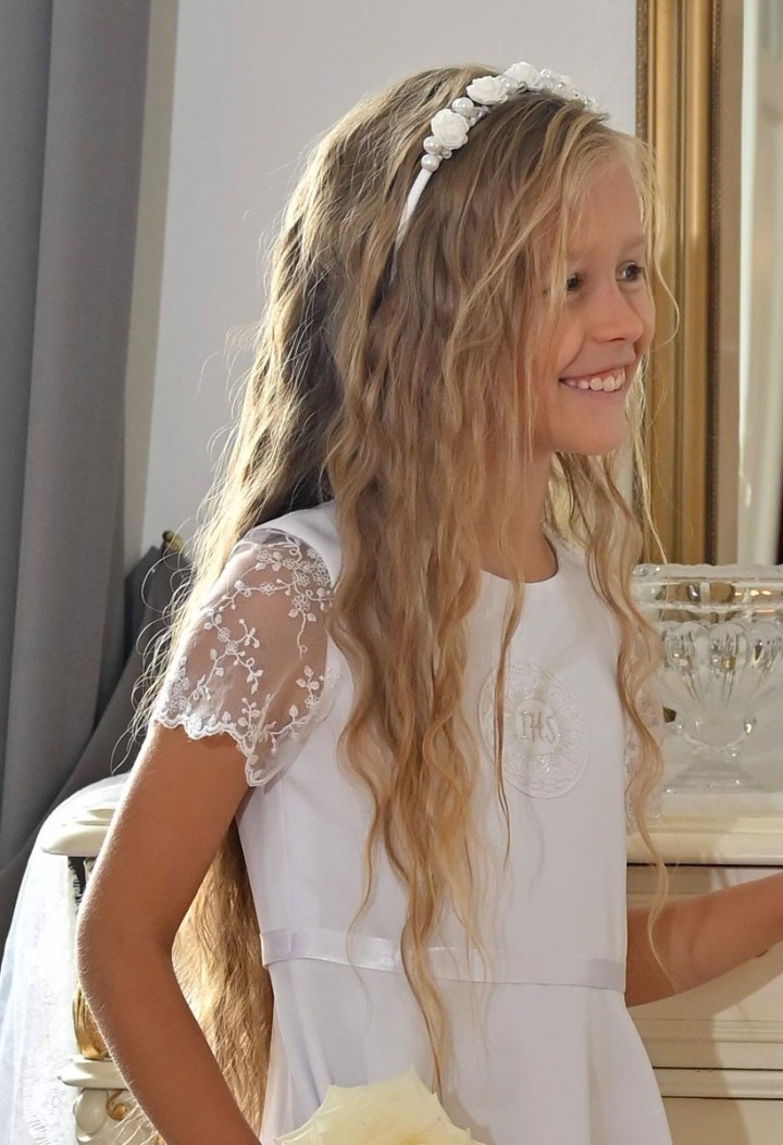 Delikatna sukienka komunijna - Marta 181 - MKMaryla