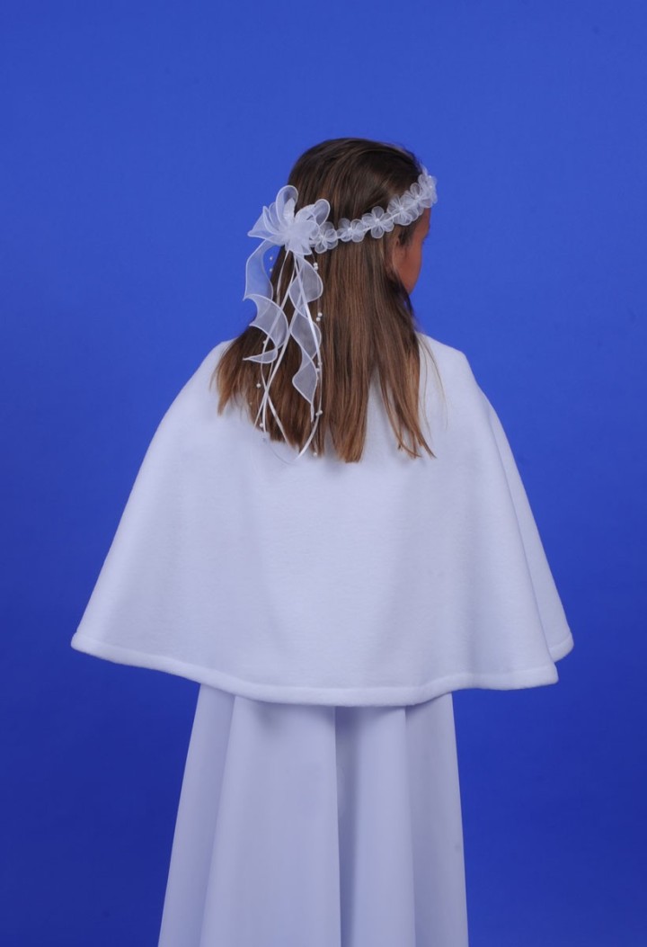 Fleecemantel perfekt für kalte Tage bei der Erstkommunion - MKMaryla