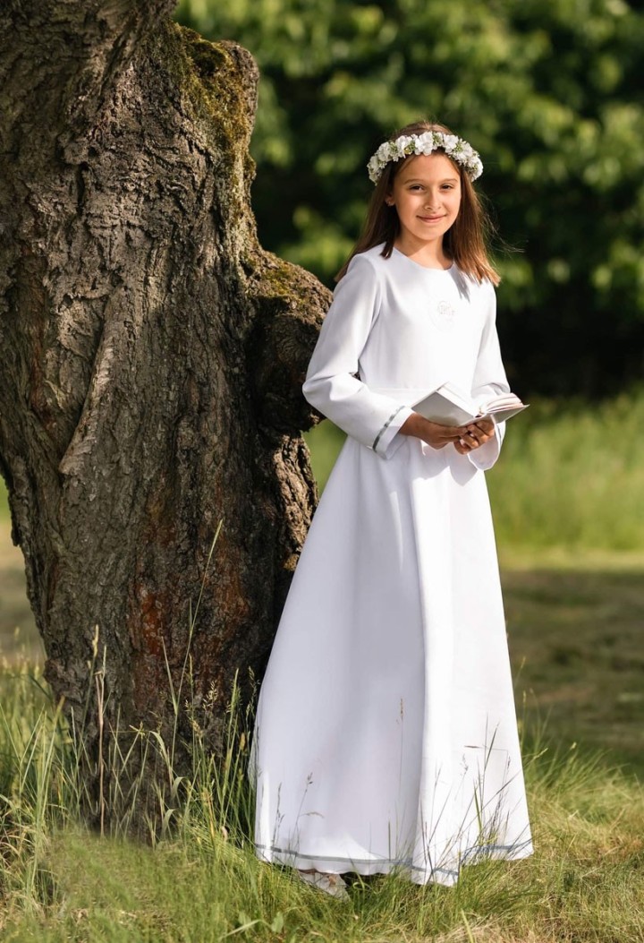 communion dress long sleeve