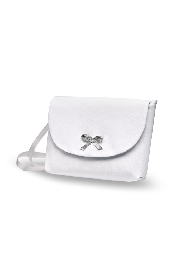 Umschlagtasche, zart verziert in Silber 052 -MKMaryla