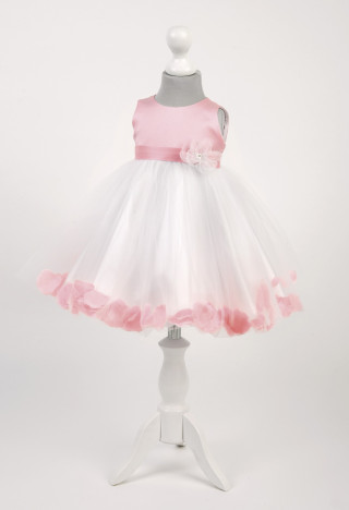 Christening dress Bells and rose petals - MKMaryla